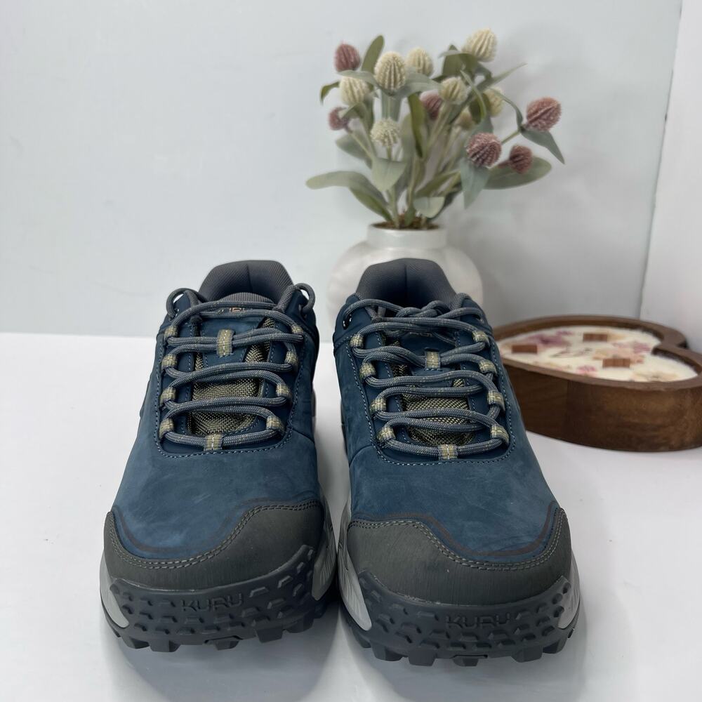 Kuru Ridge Motion Hiking Shoe Support Comfort Blue Haze/Orange Spice Women 10M - Picture 2 of 9